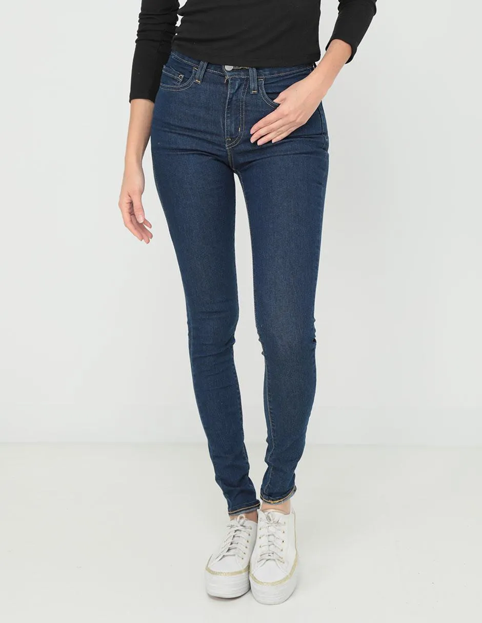 Jeans skinny Levi's corte cintura para mujer