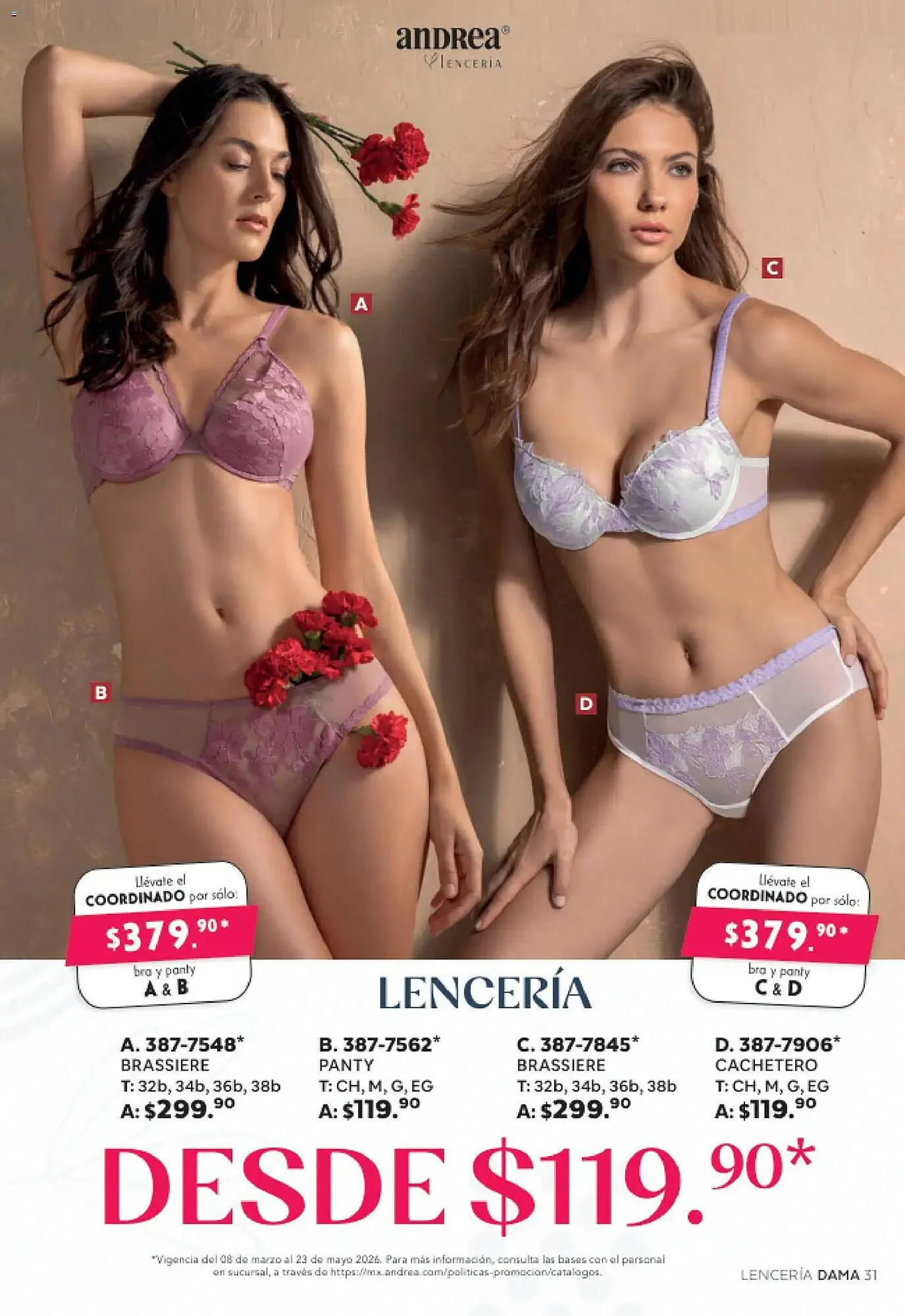 Catálogo de Catálogo Andrea 8 de marzo al 24 de mayo 2026 - Pagina 31