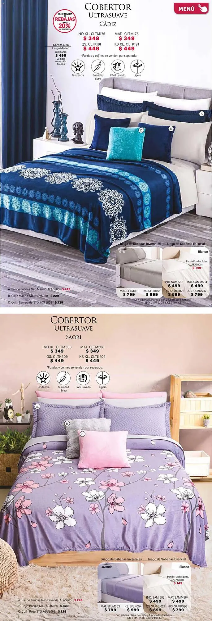 Catálogo de Catálogo Colchas Concord 1 de febrero al 2 de mayo 2026 - Pagina 193