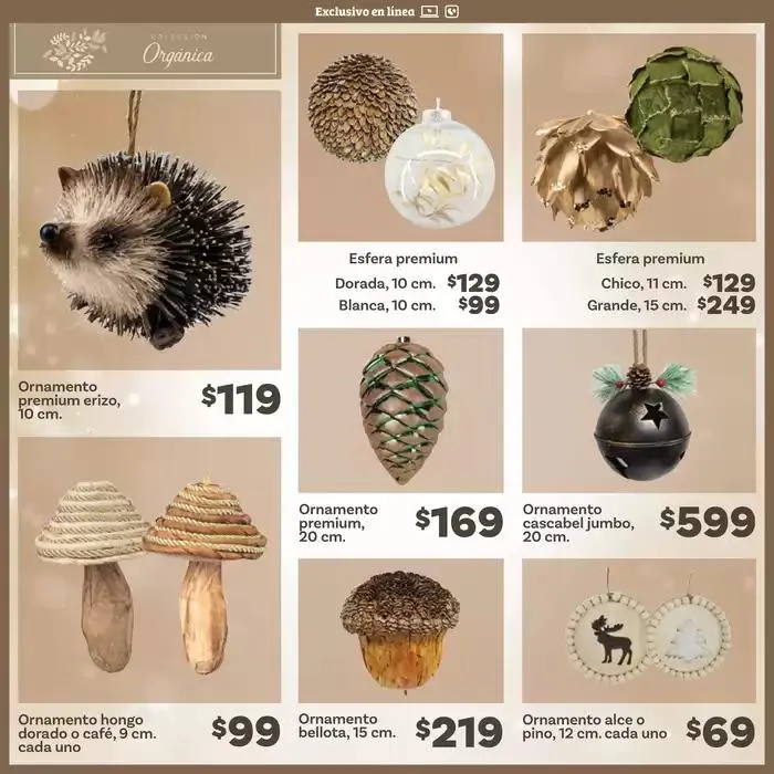 Catálogo de Especial Decoración Navideña Híper 2 de octubre al 12 de noviembre 2024 - Pagina 26