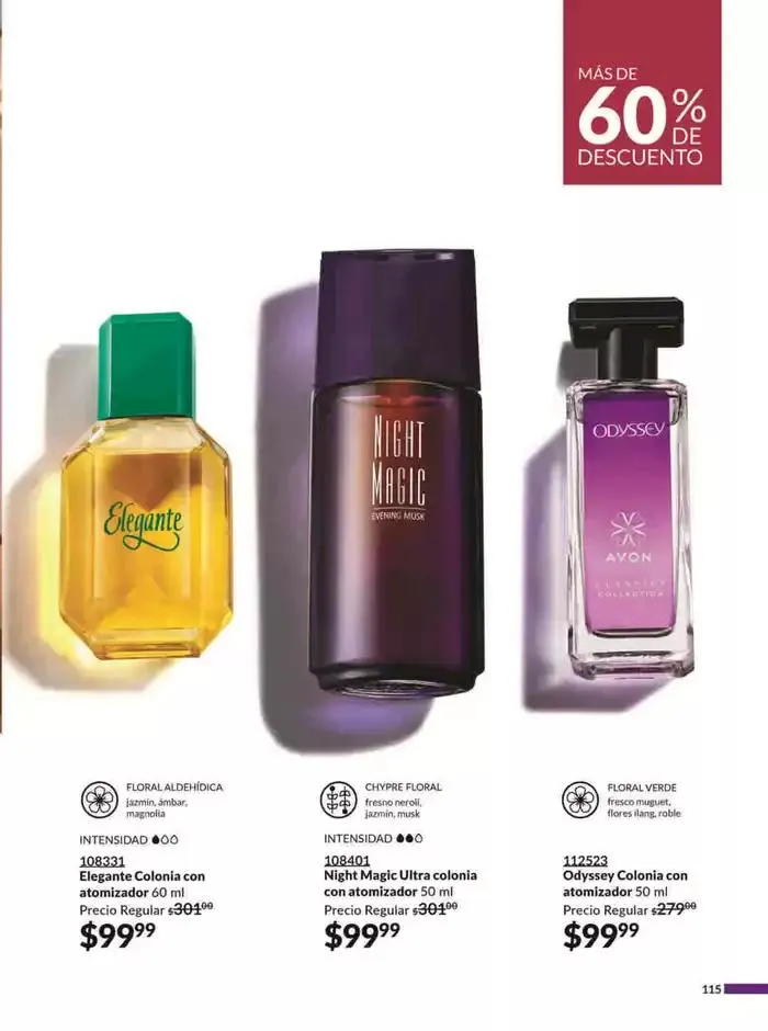 Catálogo de Avon COSMÉTICOS C3 3 de enero al 3 de febrero 2025 - Pagina 115