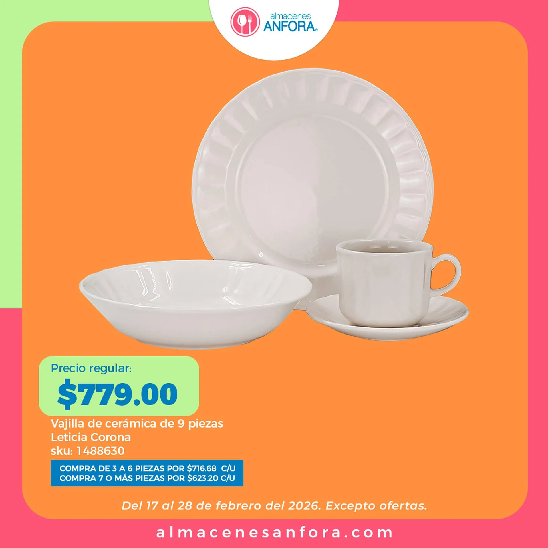 Catálogo de Catálogo Almacenes Anfora 25 de febrero al 28 de febrero 2026 - Pagina 1