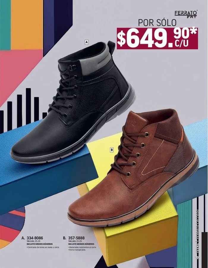 Catálogo de ANDREA - CALZADO CABALLERO 26 de agosto al 25 de enero 2025 - Pagina 101