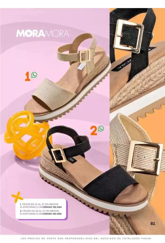 Catálogo de Pakar Sandalia 31 de enero al 31 de mayo 2025 - Pagina 81