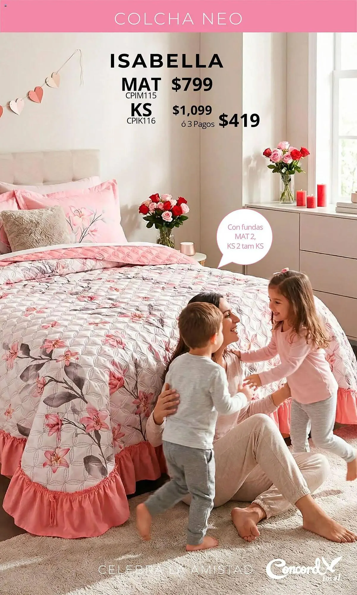 Catálogo de Catálogo Colchas Concord 1 de febrero al 21 de febrero 2026 - Pagina 16