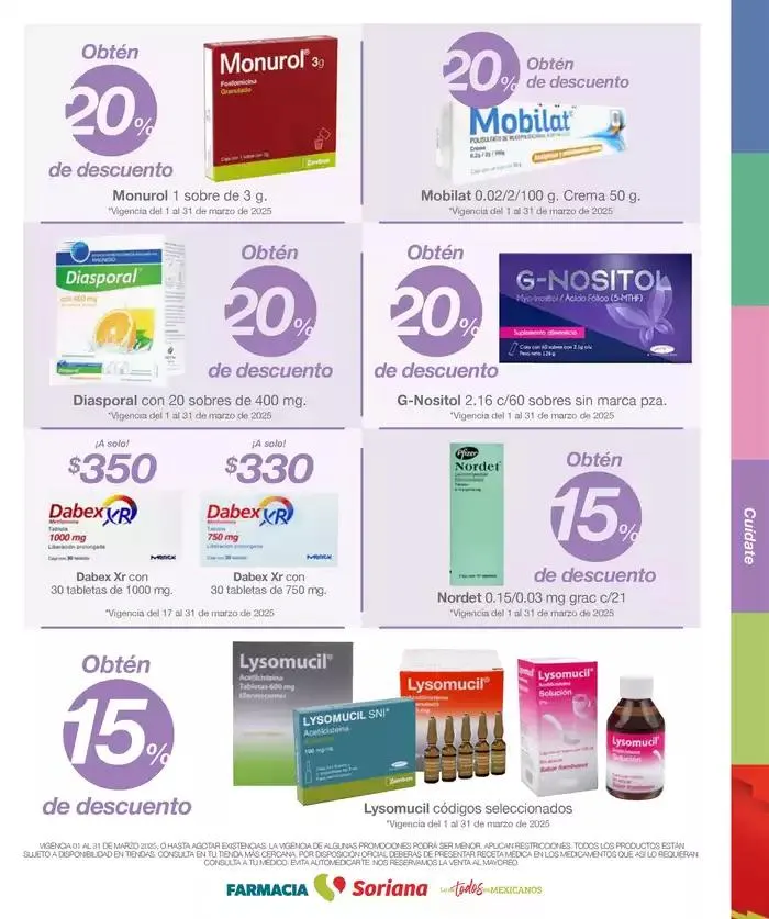 Catálogo de Folleto Farmacia Marzo Híper Nacional 4 de marzo al 31 de marzo 2025 - Pagina 18