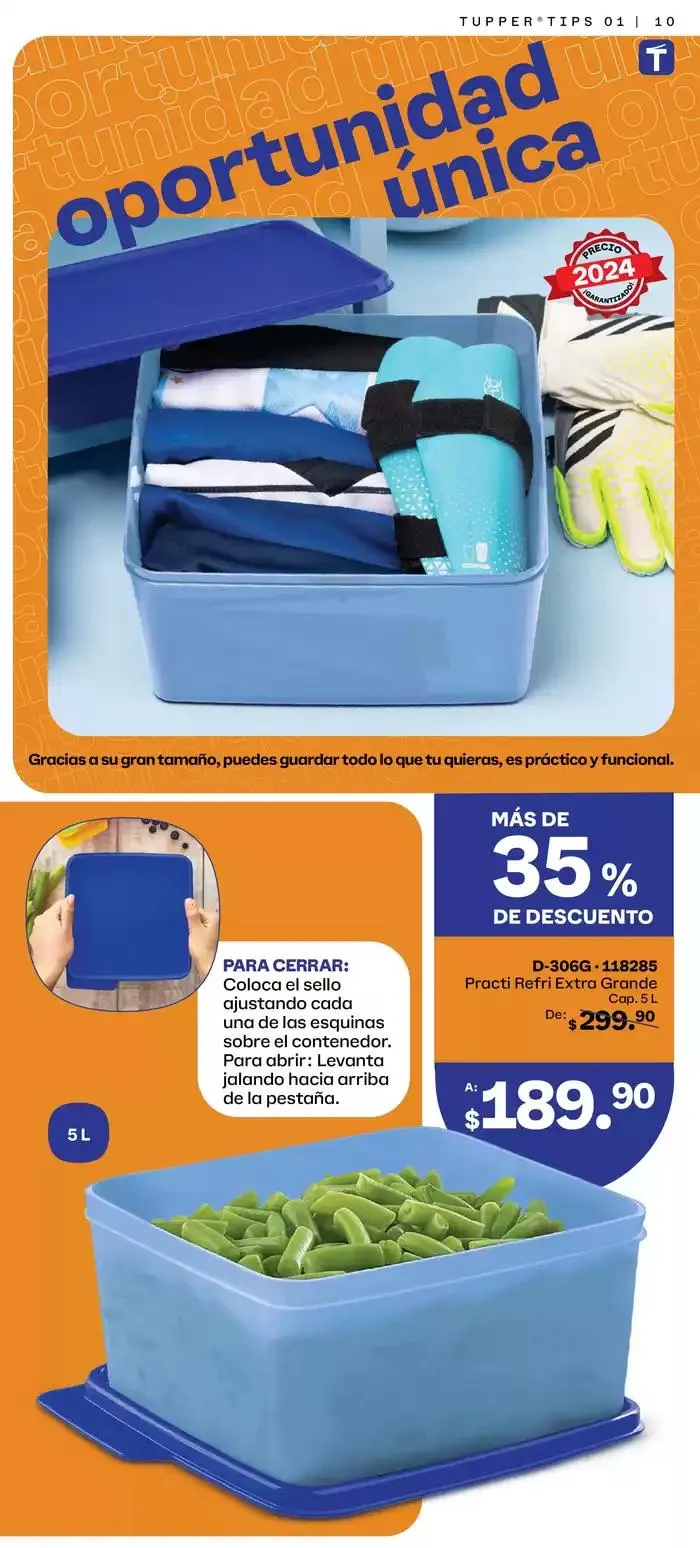 Catálogo de Tupper Tips 01 6 de enero al 26 de enero 2025 - Pagina 10