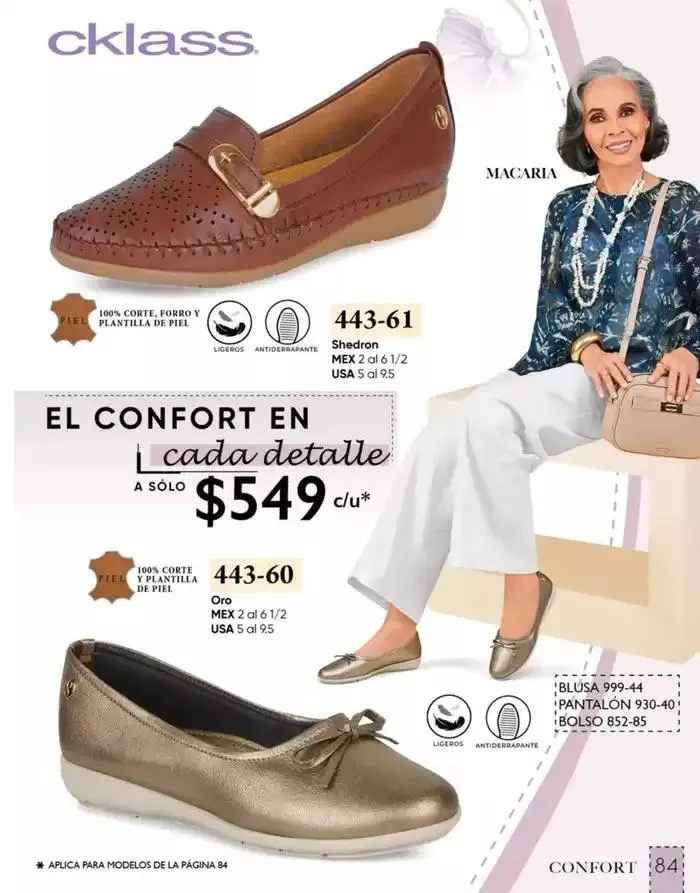 Catálogo de Catálogo Cklass Confort Primavera Verano 2025 México 8 de enero al 30 de junio 2025 - Pagina 83