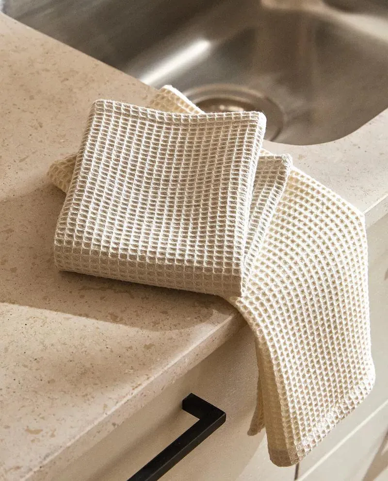 PAÑOS LIMPIEZA WAFFLE (PACK DE 2)