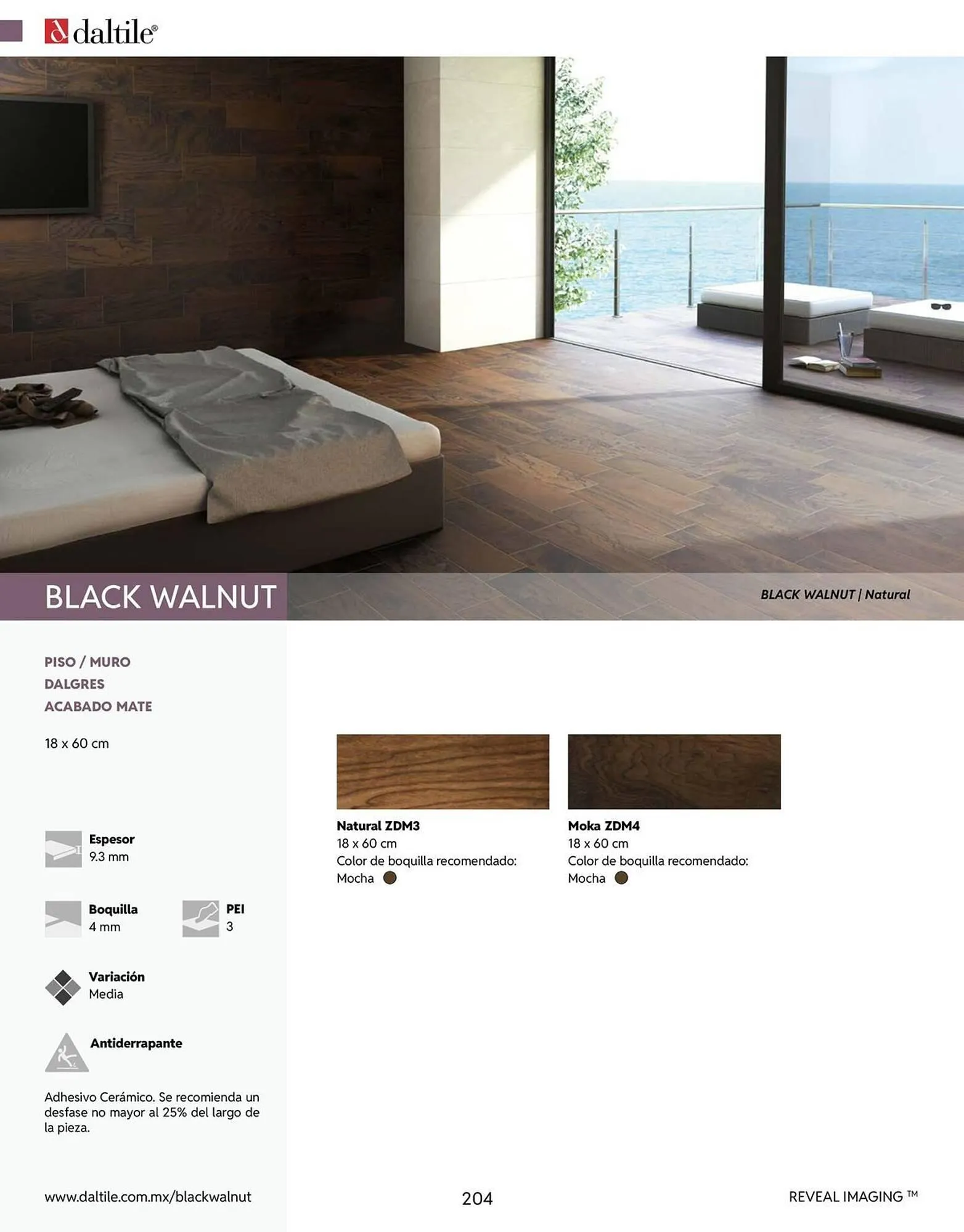 Catálogo de Catálogo Daltile 13 de enero al 31 de diciembre 2026 - Pagina 204