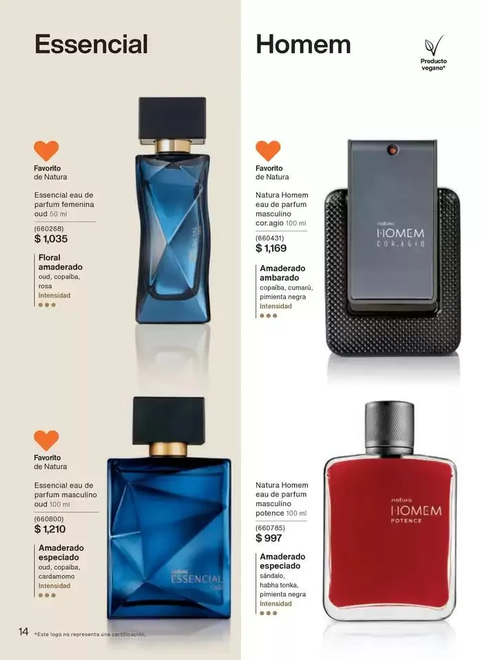 Catálogo de Avon Folleto Natura C7 17 de marzo al 25 de julio 2025 - Pagina 14
