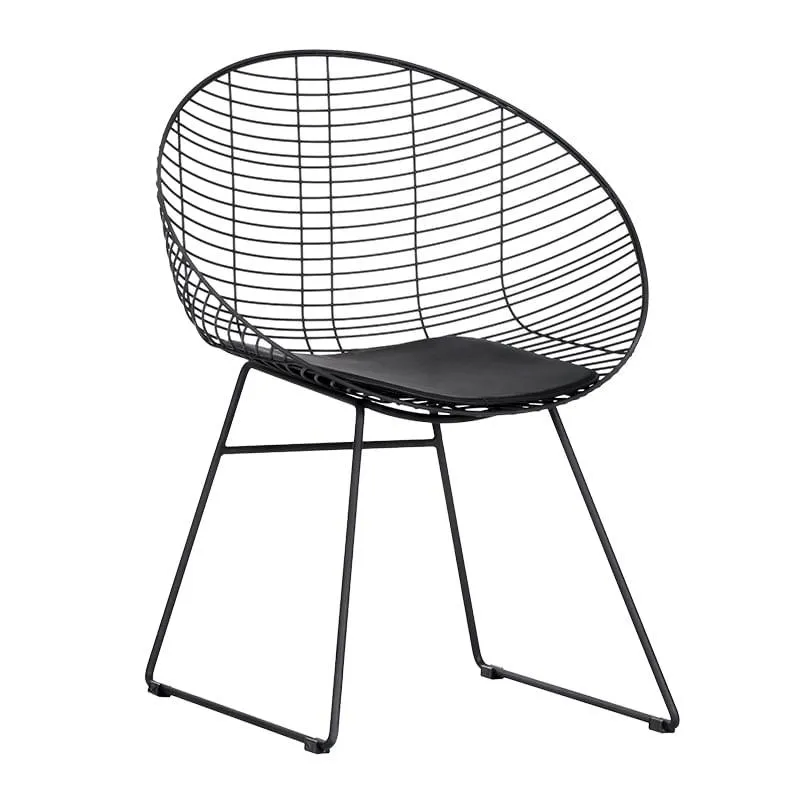 Silla Mikka c/cojin Negra