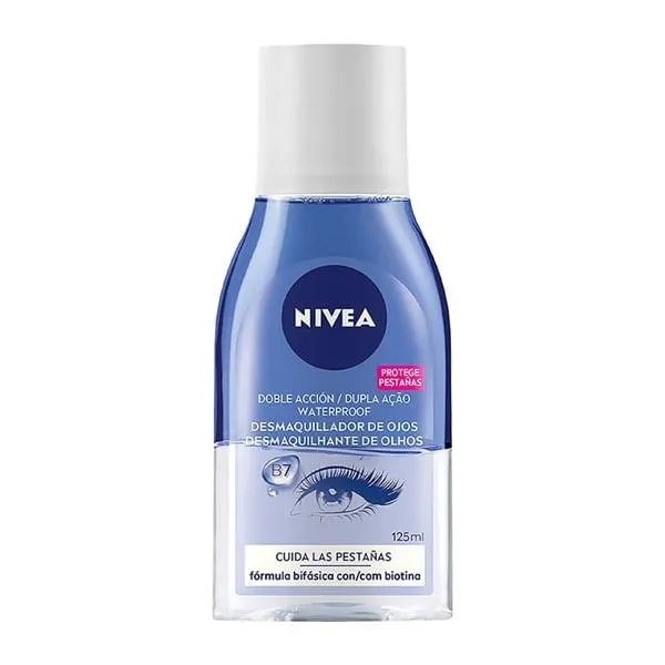 Desmaquillante Nivea visage de ojos bifásico 125 ml