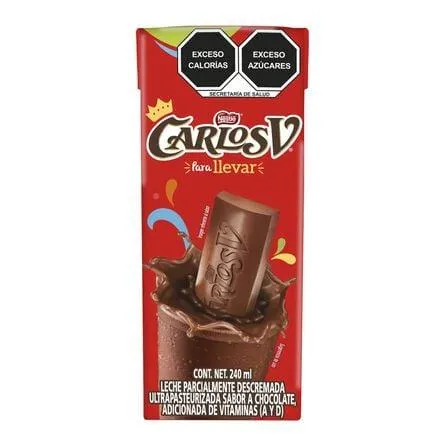 Leche Carlos V Sabor Chocolate 240ml