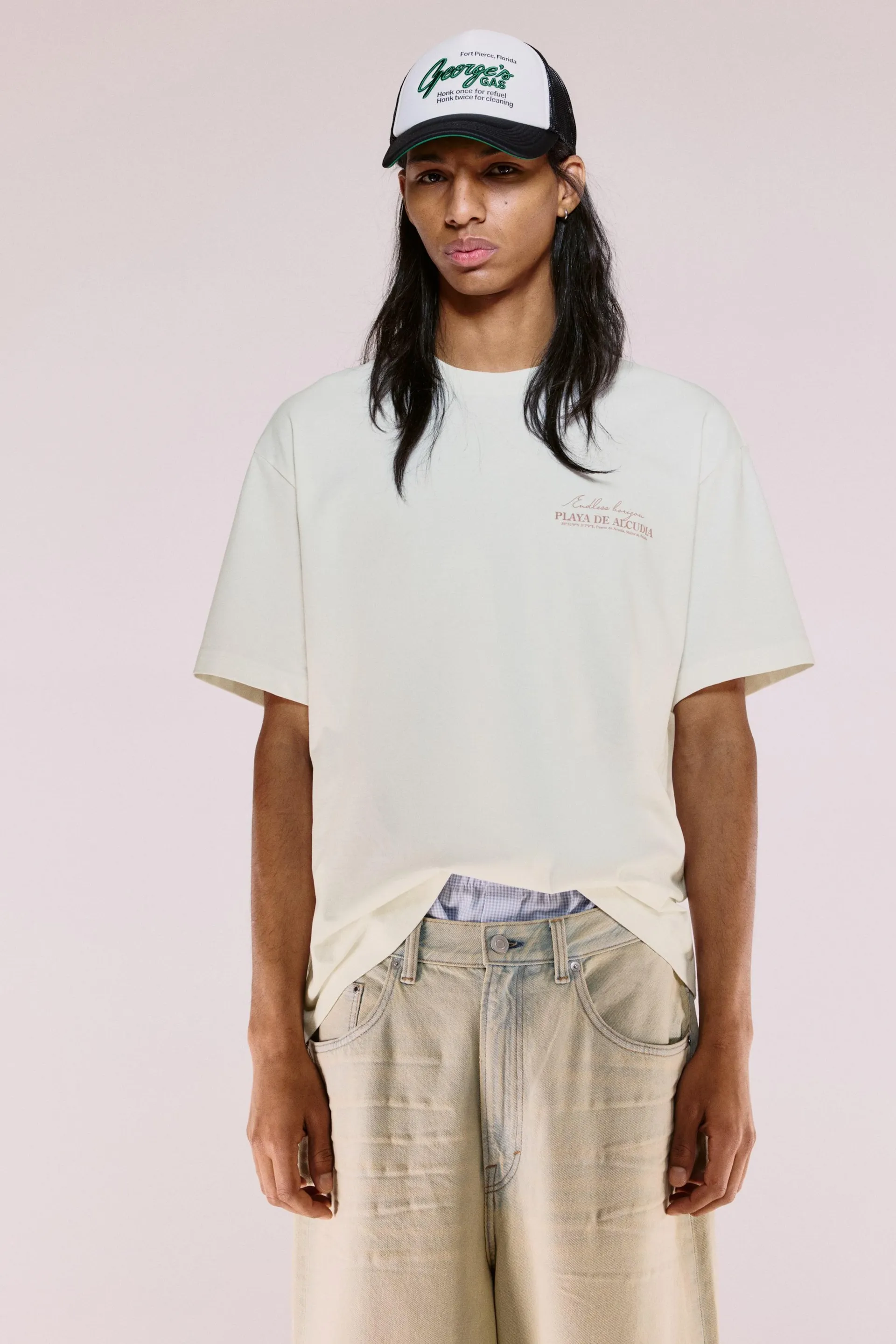 Playera Loose Fit con diseño