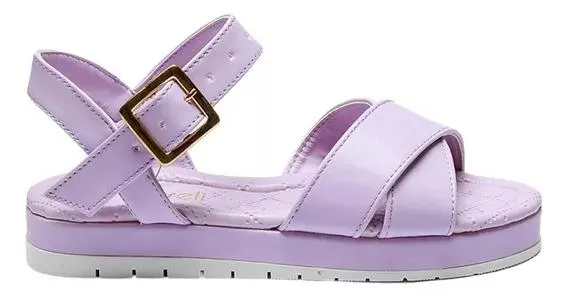 Huaraches Para Niña Abby Verde Neón De Moda Fareli