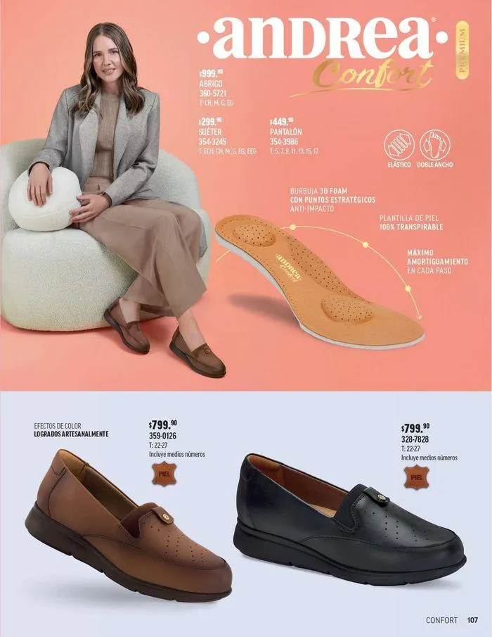 Catálogo de ANDREA - CALZADO DAMA 26 de agosto al 25 de enero 2025 - Pagina 8