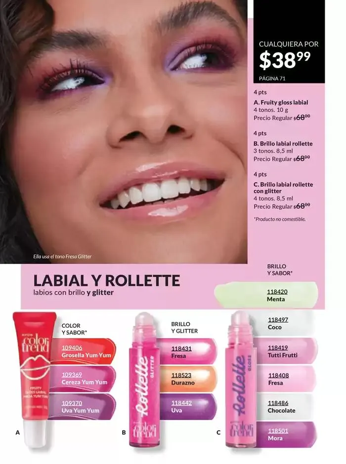 Catálogo de Avon COSMÉTICOS C7 17 de marzo al 7 de julio 2025 - Pagina 71