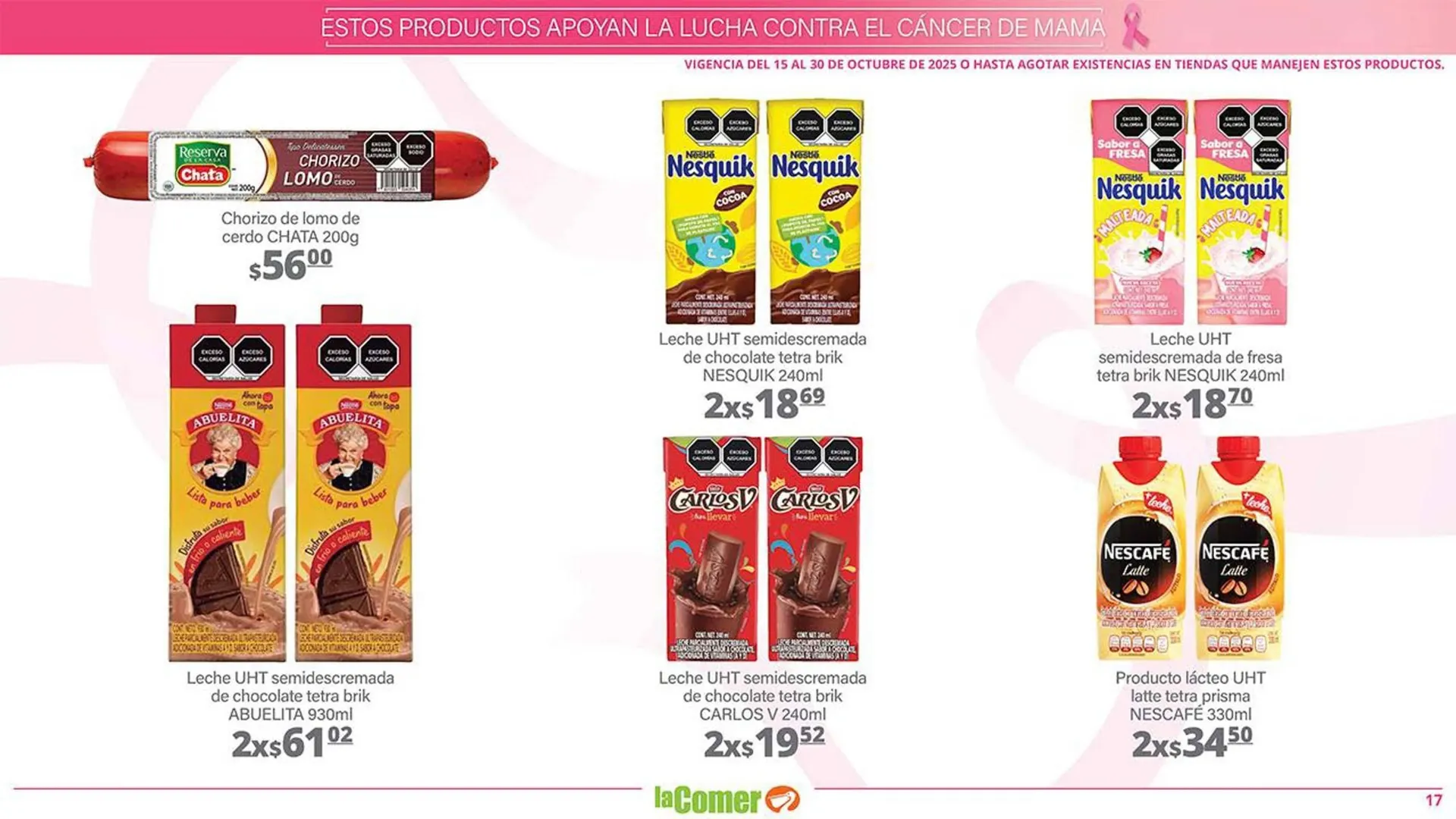Catálogo de Folleto La Comer 15 de octubre al 30 de octubre 2025 - Pagina 17
