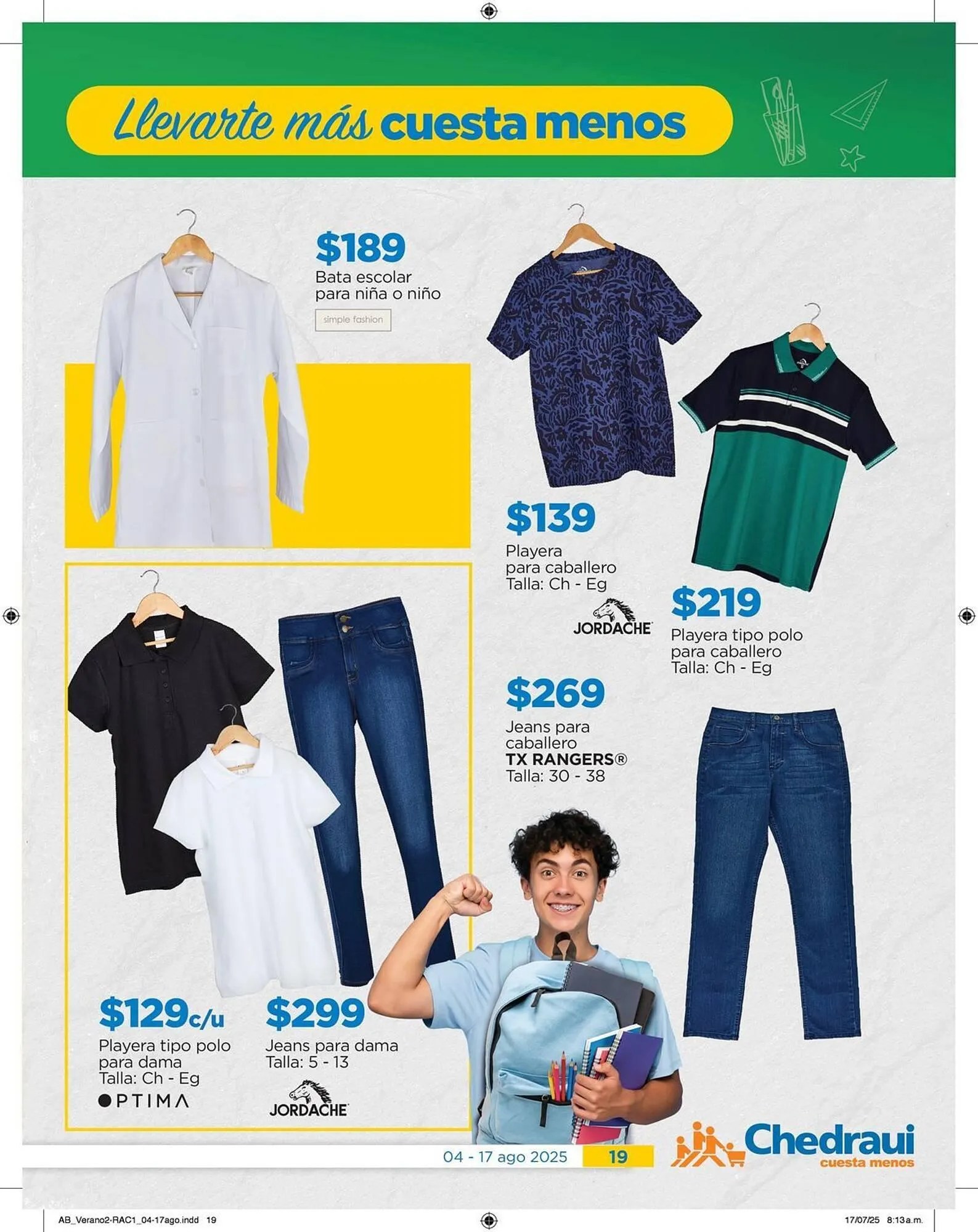 Catálogo de Catálogo Chedraui 5 de agosto al 17 de agosto 2025 - Pagina 19