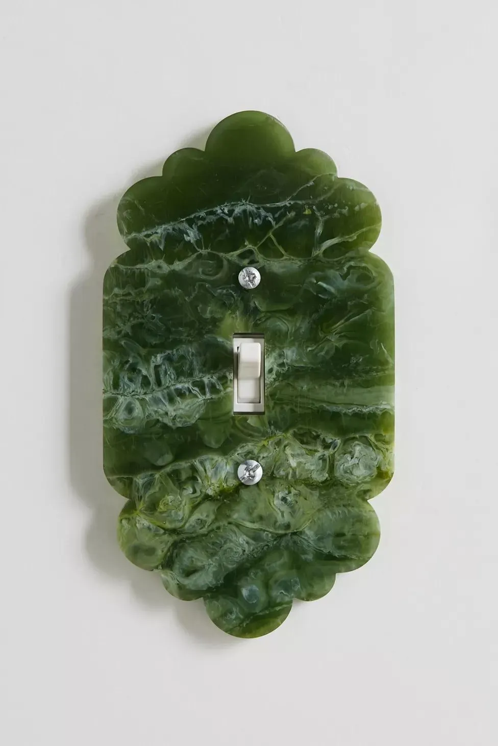 Marnie Scalloped Resin Switch Plate