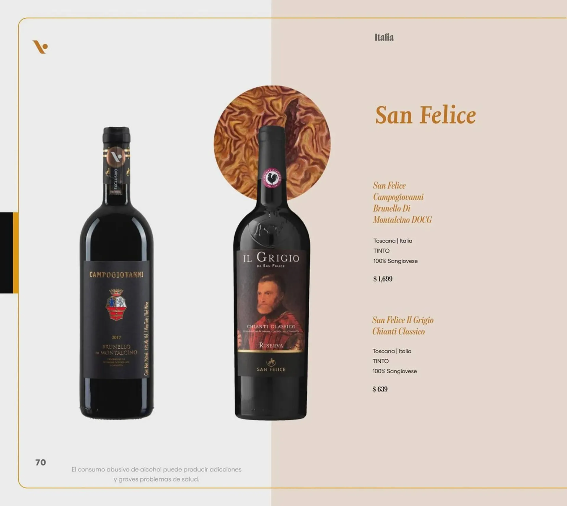 Catálogo de Catálogo Vinoteca 5 de noviembre al 31 de diciembre 2025 - Pagina 70