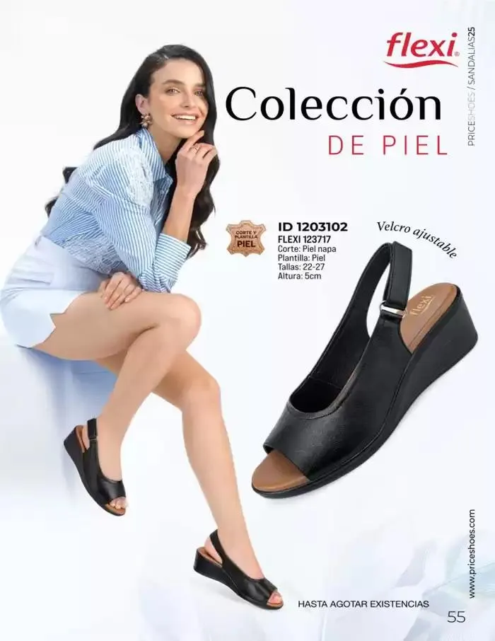 Catálogo de SANDALIAS | CONFORT | 2025 | 1E 11 de marzo al 31 de agosto 2025 - Pagina 55