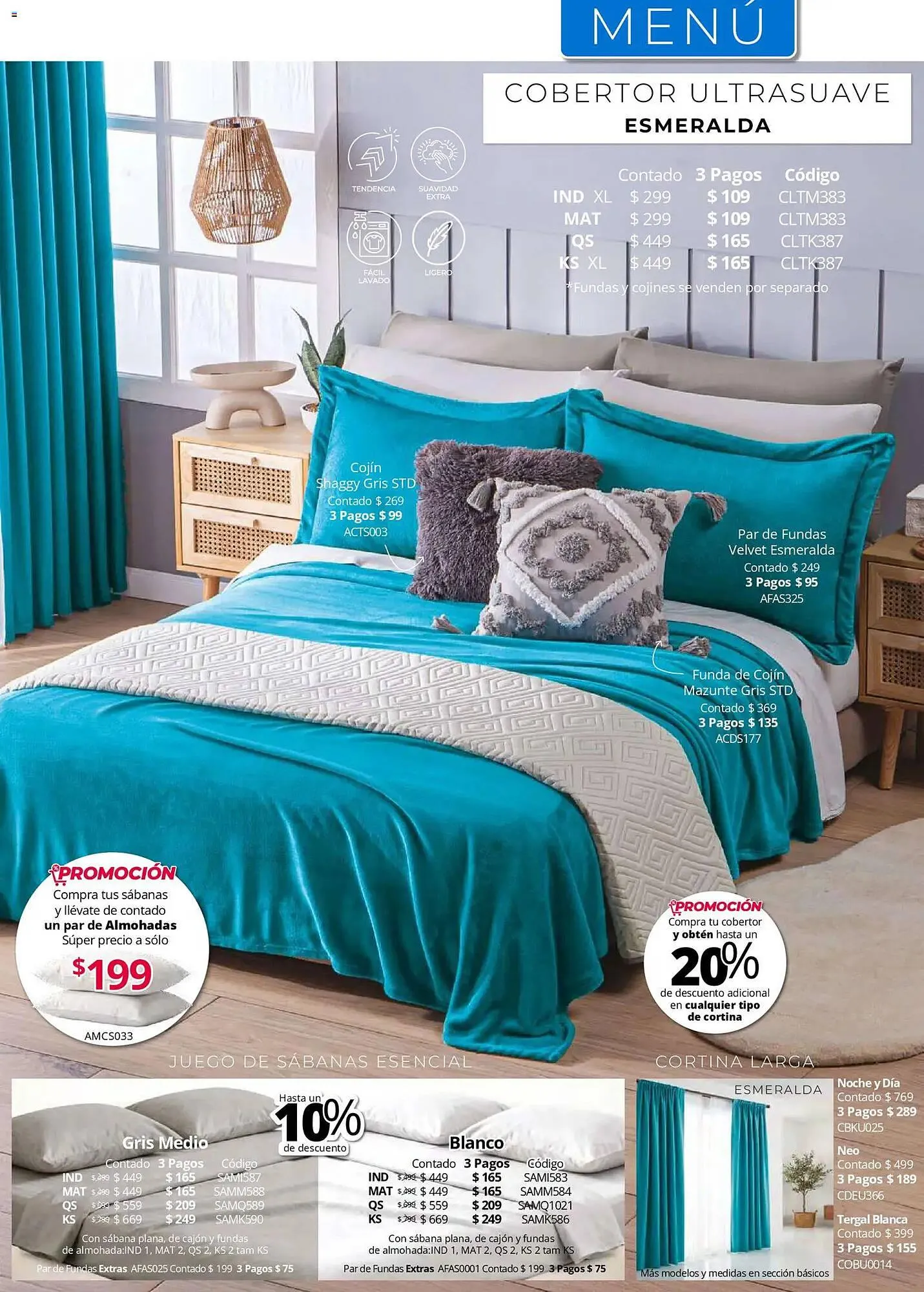 Catálogo de Catálogo Colchas Concord 1 de mayo al 1 de agosto 2026 - Pagina 269