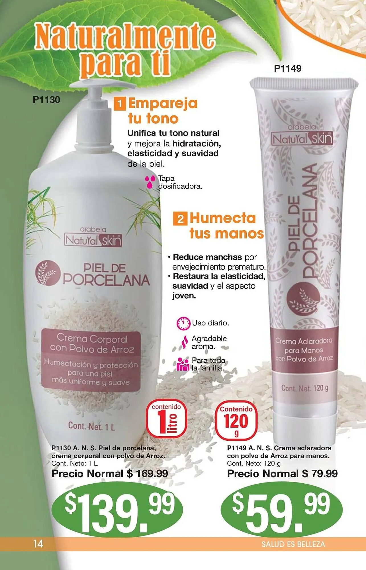 Catálogo de Catálogo Arabela 19 de junio al 10 de julio 2025 - Pagina 14