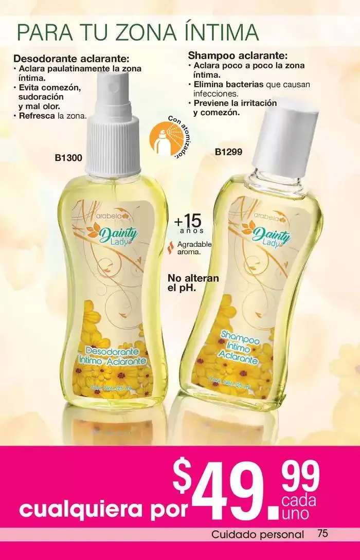 Catálogo de Arabela Campaña 11 2 de mayo al 15 de mayo 2025 - Pagina 75