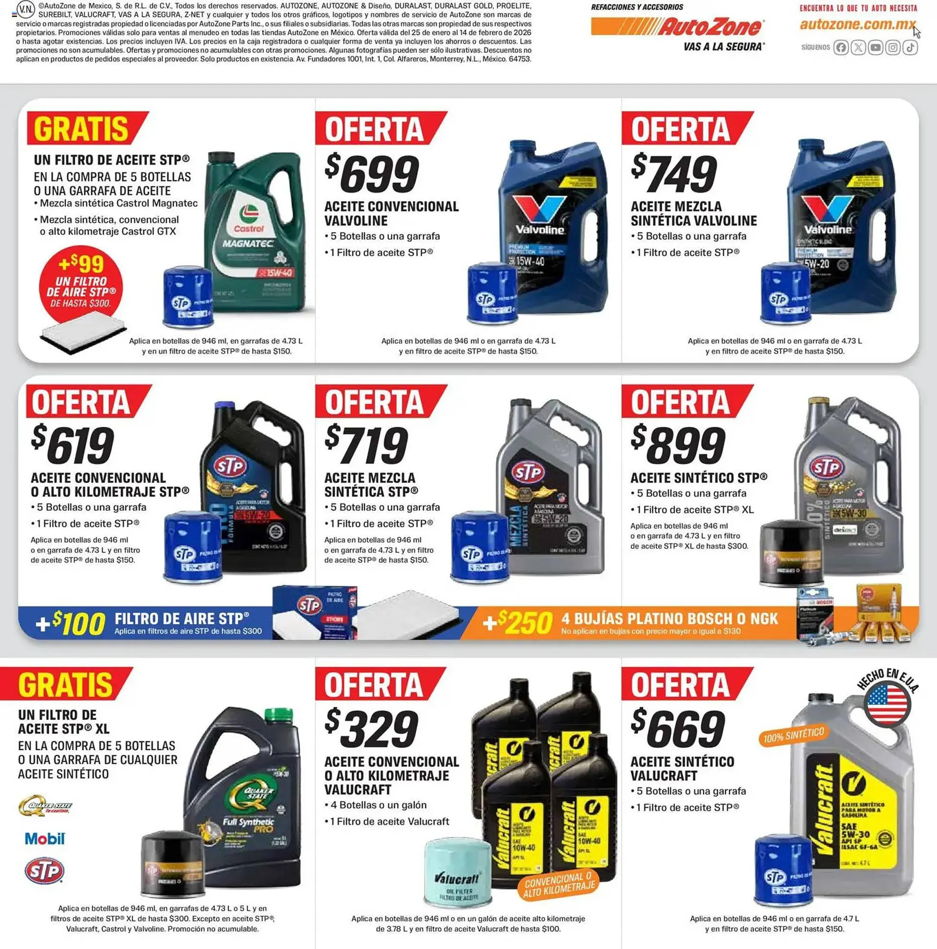Catálogo de Catálogo AutoZone 25 de enero al 14 de febrero 2026 - Pagina 4