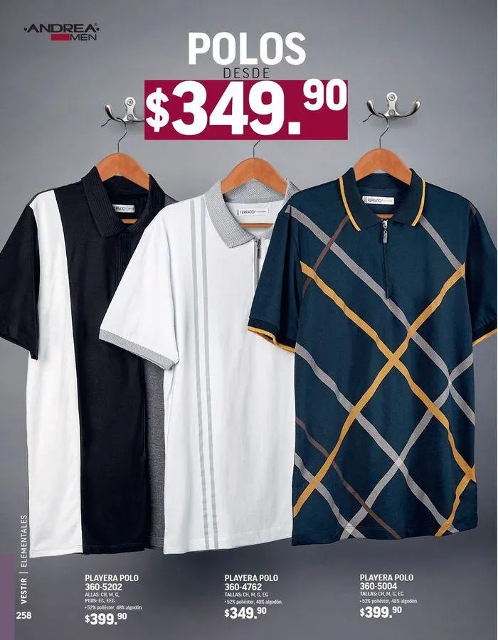 Catálogo de ANDREA - VESTIR CABALLERO 26 de agosto al 25 de enero 2025 - Pagina 75