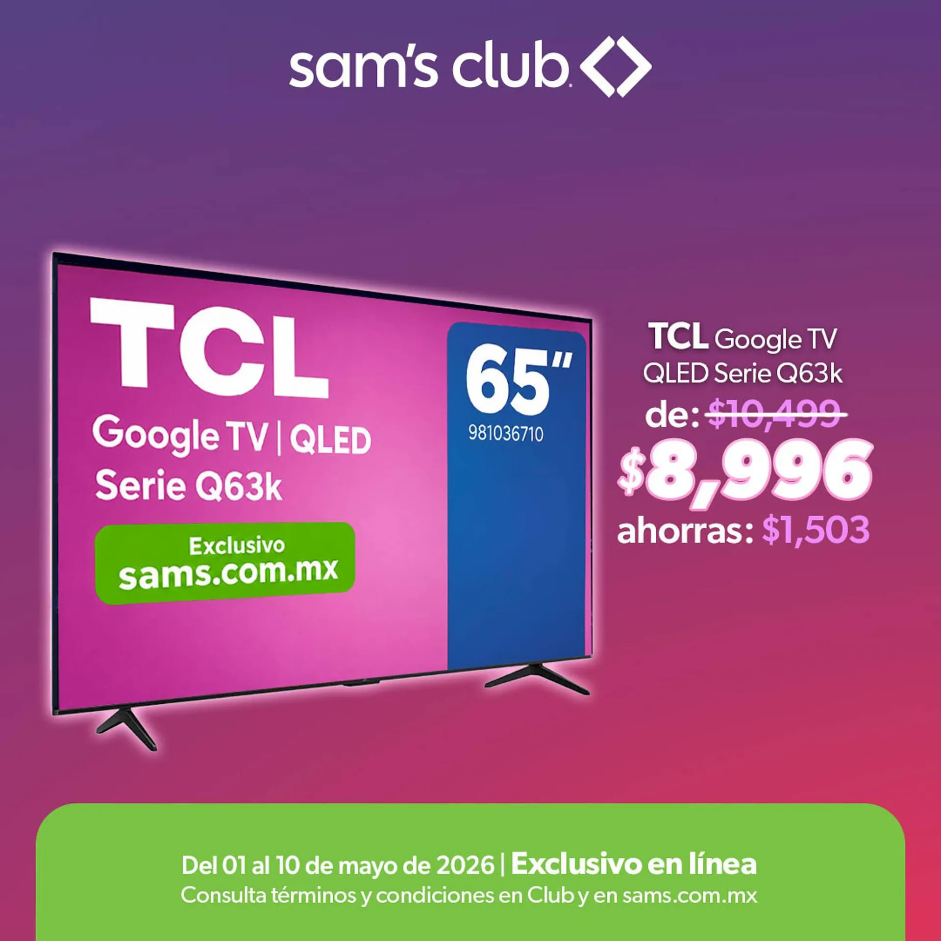 Catálogo de Catálogo Sam's Club 10 de mayo al 16 de mayo 2026 - Pagina 2