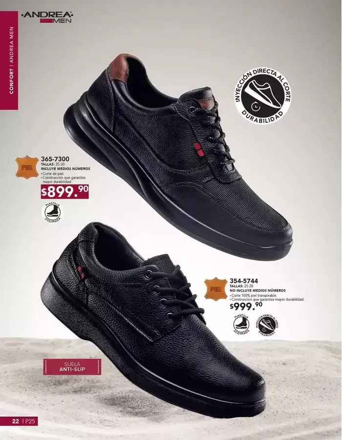 Catálogo de ANDREA | CALZADO CABALLERO 26 de enero al 24 de mayo 2025 - Pagina 22
