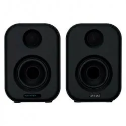 Acteck Bocinas Dynamic Exact BS650, Alámbrico/Inalámbrico, Bluetooth, 2.0 Canales, 50W RMS, USB, Negro