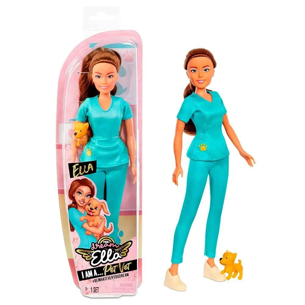 Muñeca Dream Ella Veterinaria para Niña MGA Entertaiment 578055EUC