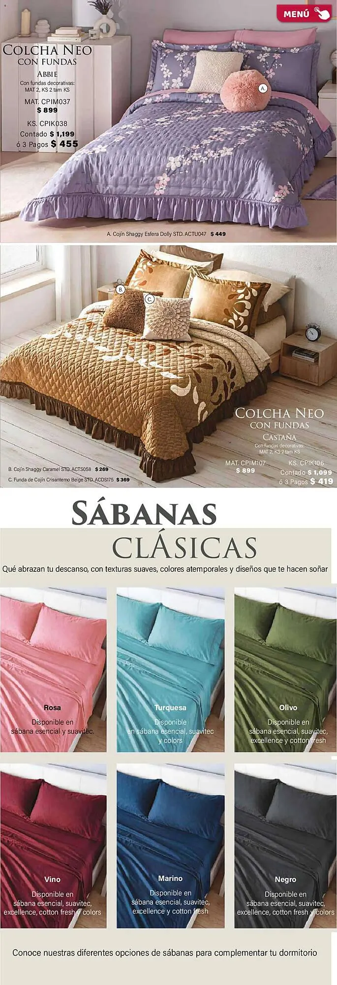 Catálogo de Catálogo Colchas Concord 1 de febrero al 2 de mayo 2026 - Pagina 87