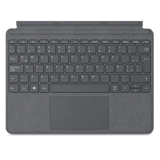 Teclado Inalámbrico con Funda Microsoft para Surface Go 2 / Estándar / Plata