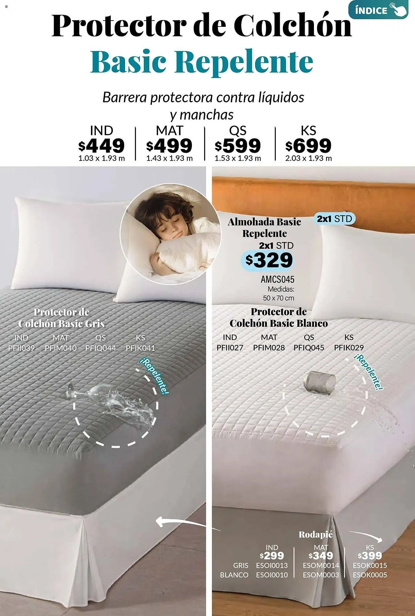 Catálogo de Catálogo Colchas Concord 1 de noviembre al 1 de febrero 2026 - Pagina 217