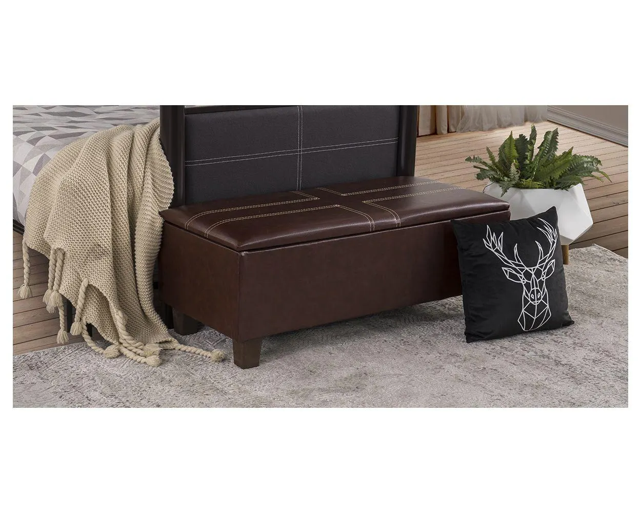 Banca Baúl Ecko II Café