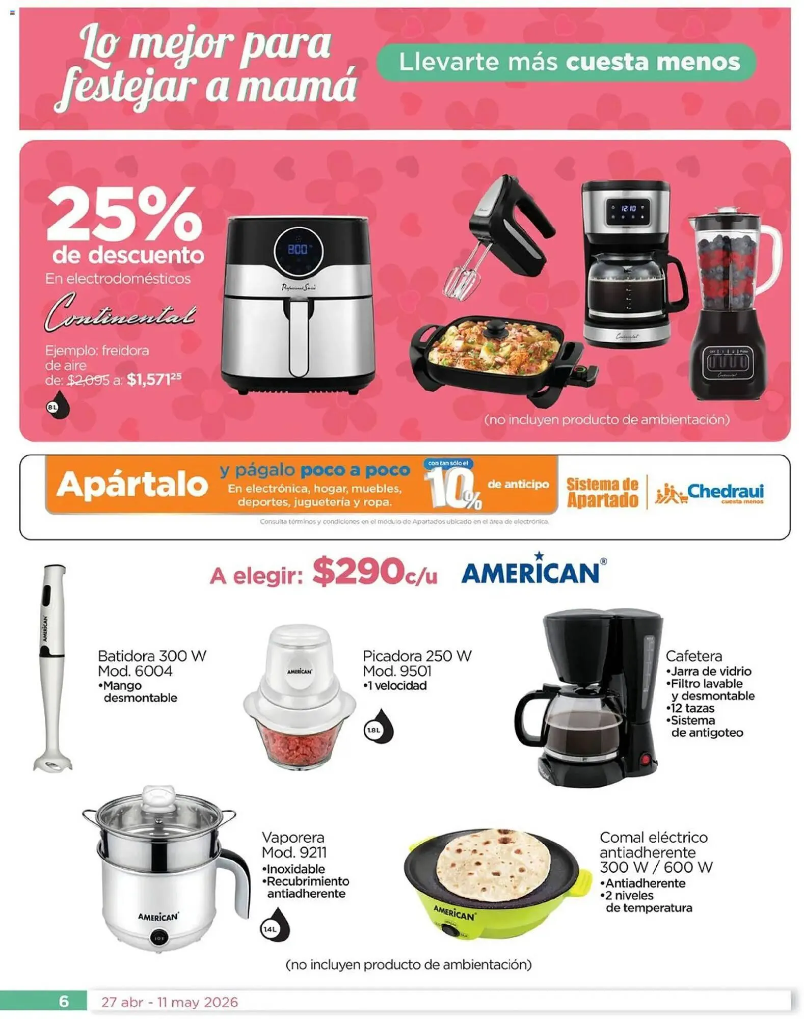 Catálogo de Folleto Chedraui 27 de abril al 12 de mayo 2026 - Pagina 6