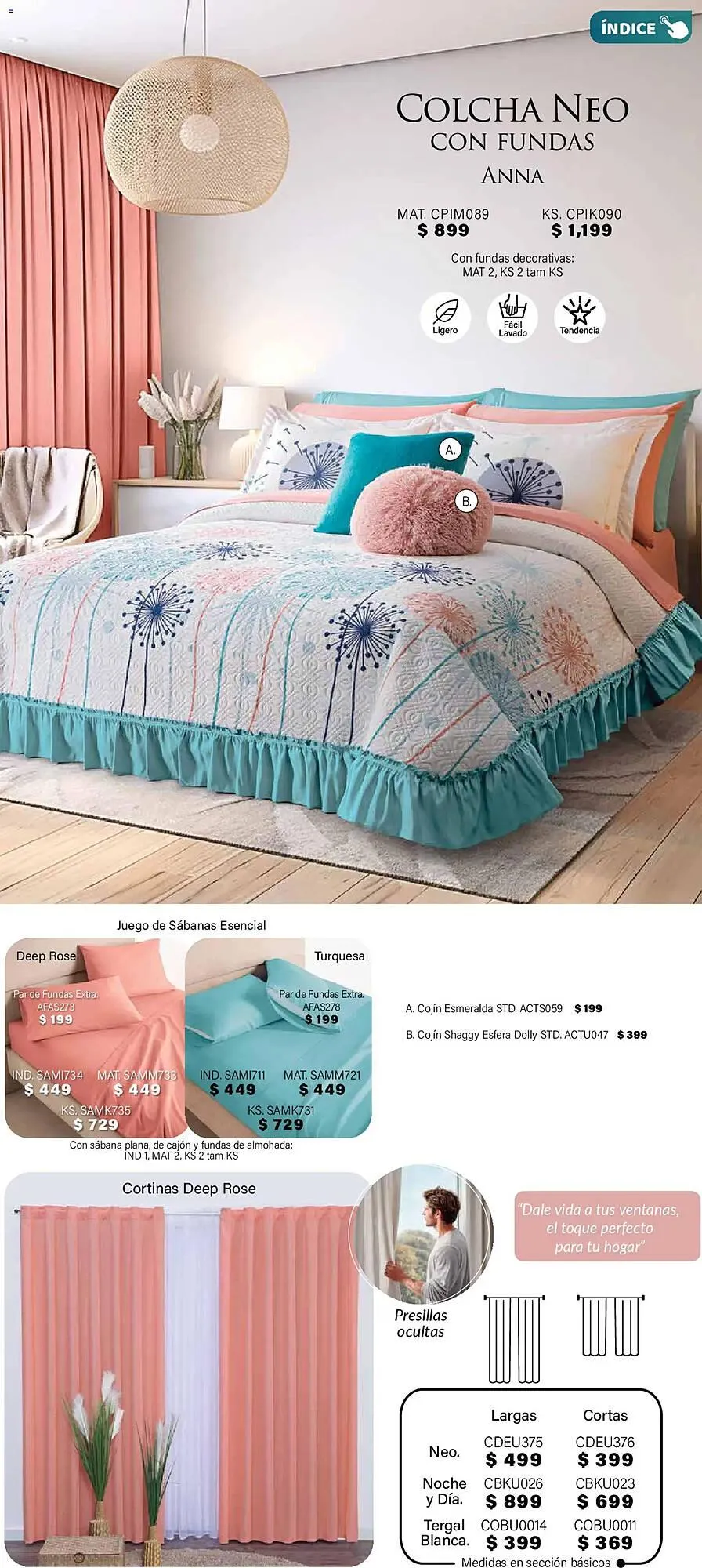 Catálogo de Catálogo Colchas Concord 1 de noviembre al 1 de febrero 2026 - Pagina 94