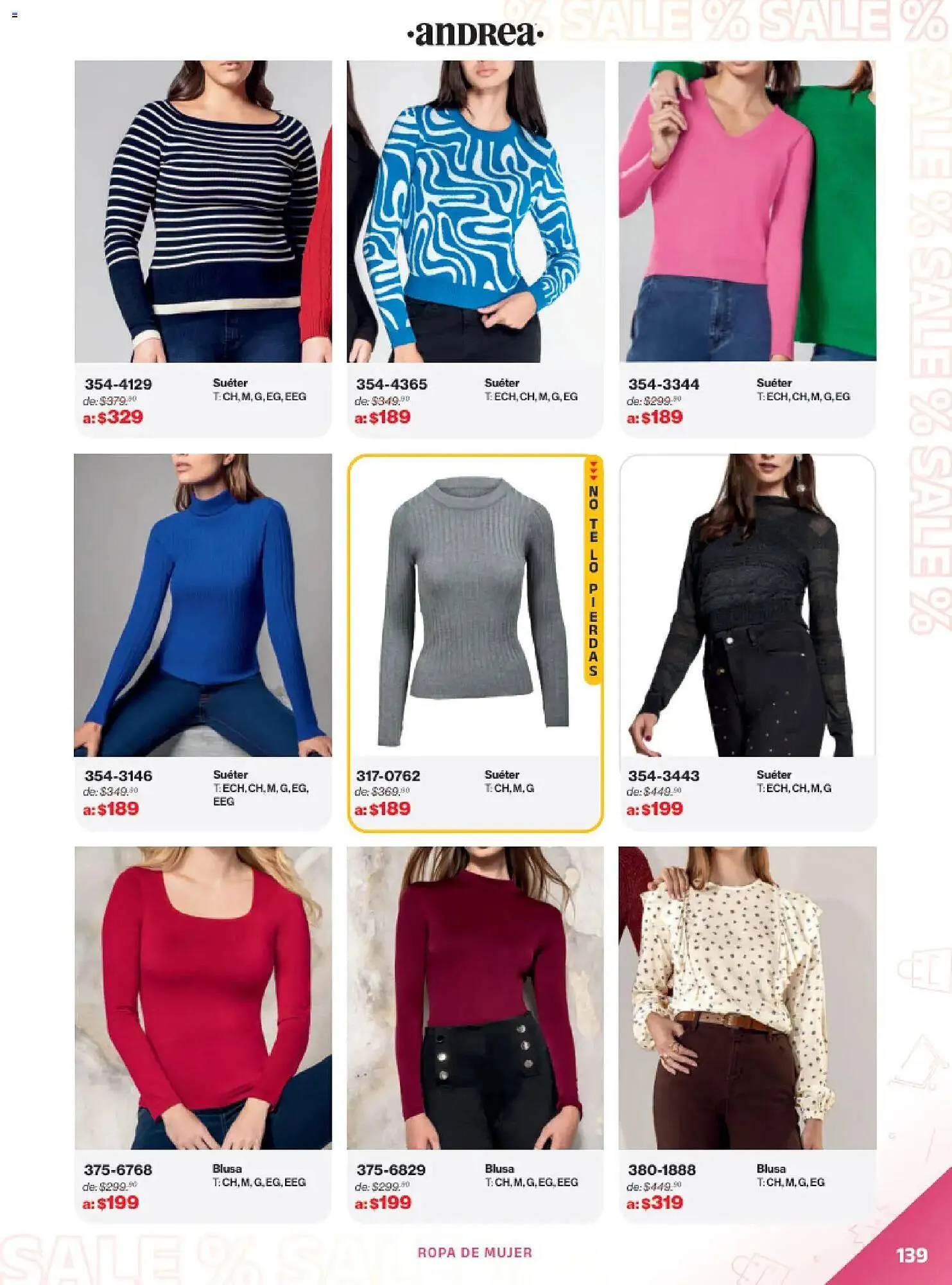 Catálogo de Catálogo Andrea 21 de diciembre al 29 de marzo 2026 - Pagina 139