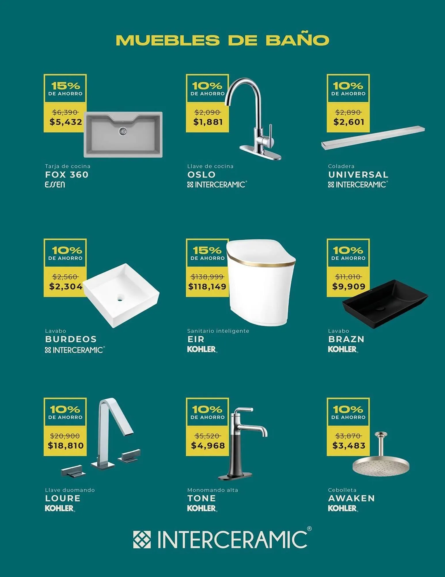 Catálogo de Catálogo Interceramic 13 de marzo al 31 de marzo 2026 - Pagina 5