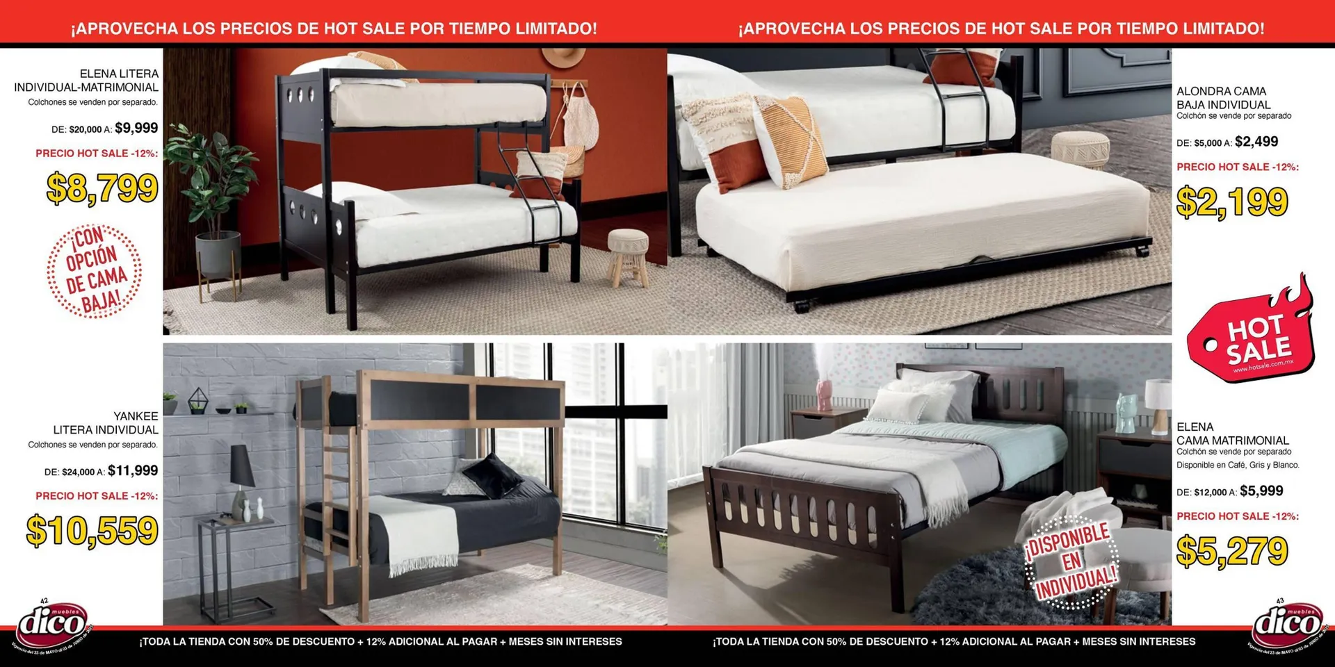 Catálogo de Catálogo Muebles Dico 23 de mayo al 3 de junio 2025 - Pagina 22