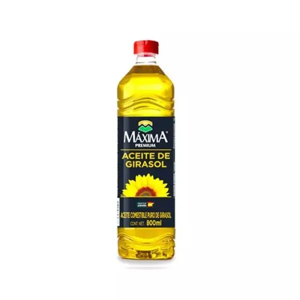 Aceite Máxima girasol 800 ml