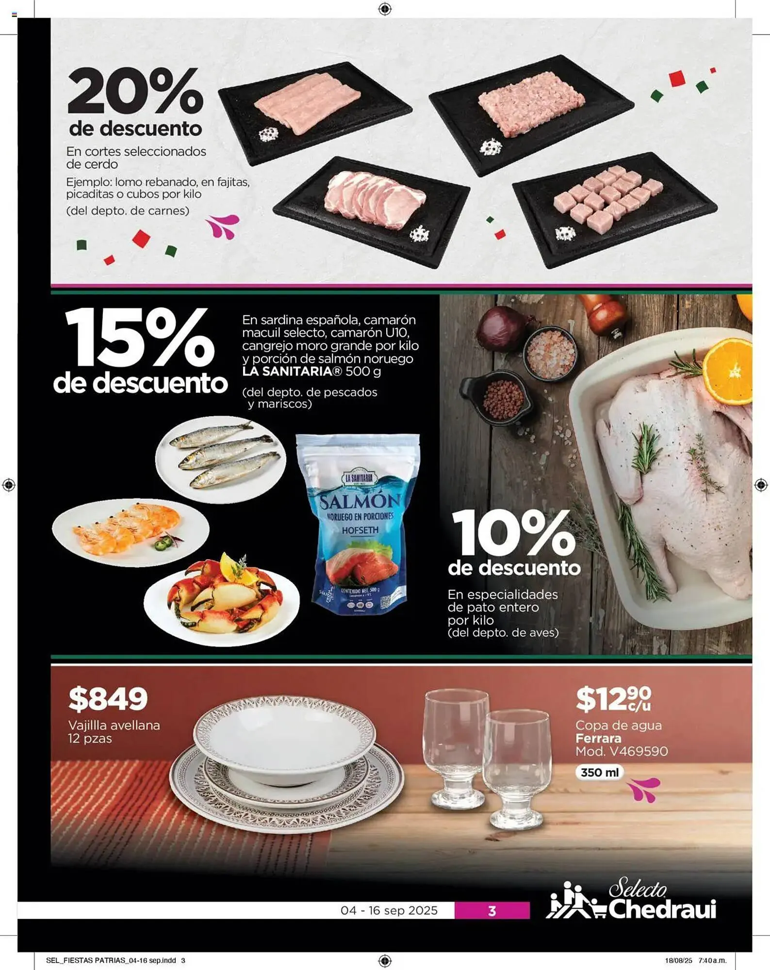 Catálogo de Folleto Chedraui 4 de septiembre al 17 de septiembre 2025 - Pagina 3