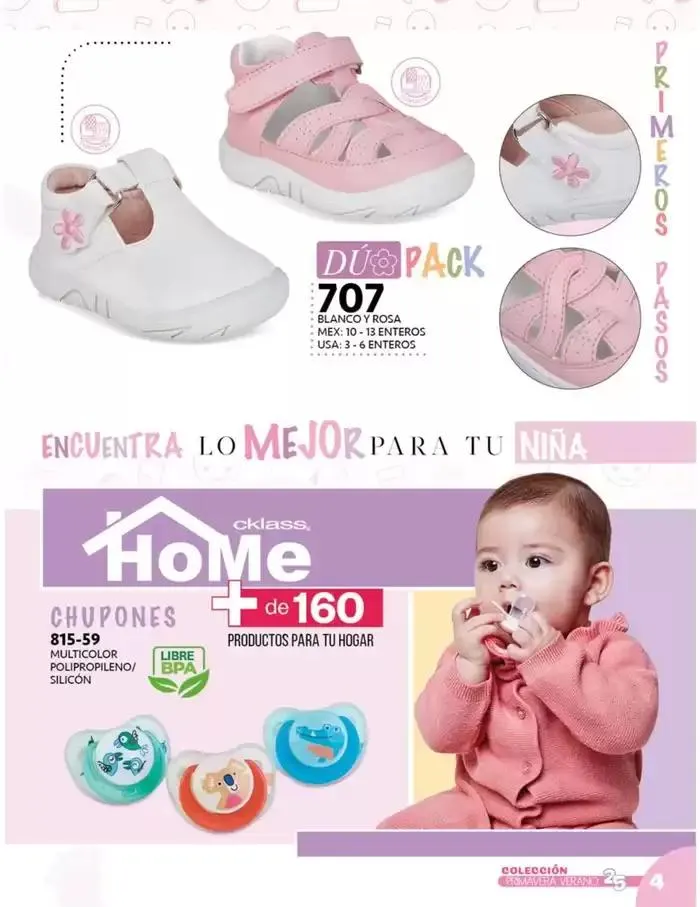 Catálogo de Catálogo Cklass Kids Niñas Primavera Verano 2025 México 8 de enero al 30 de junio 2025 - Pagina 56