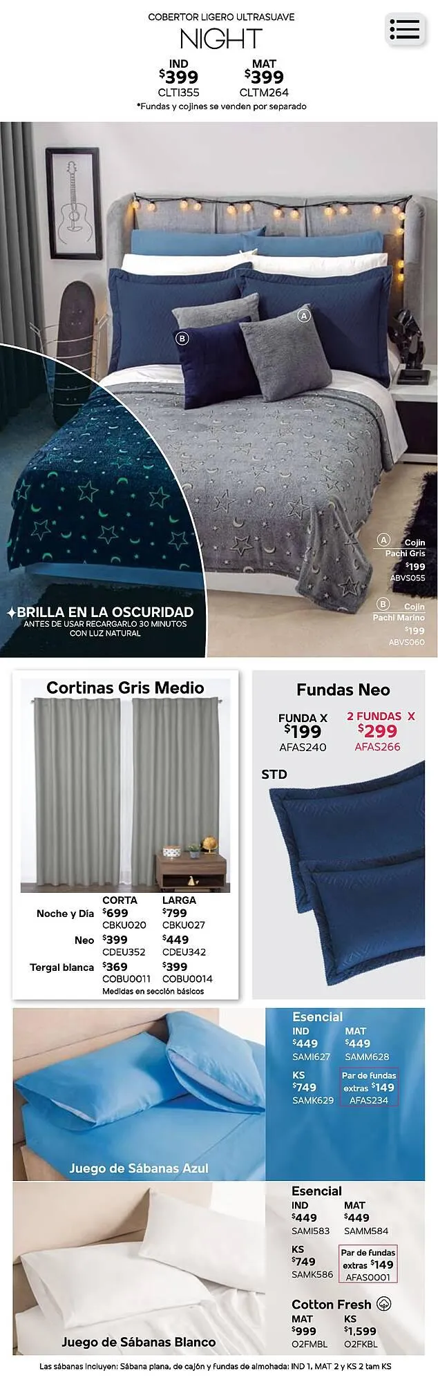 Catálogo de Catálogo Colchas Concord 26 de agosto al 31 de diciembre 2024 - Pagina 351