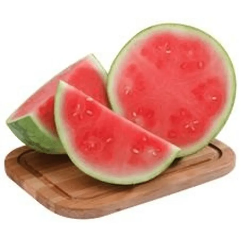 Sandia Roja Sin Semilla Mitad